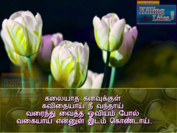 Romantic Tamil Love Poem And Quotes | Tamil.Killinglines.com