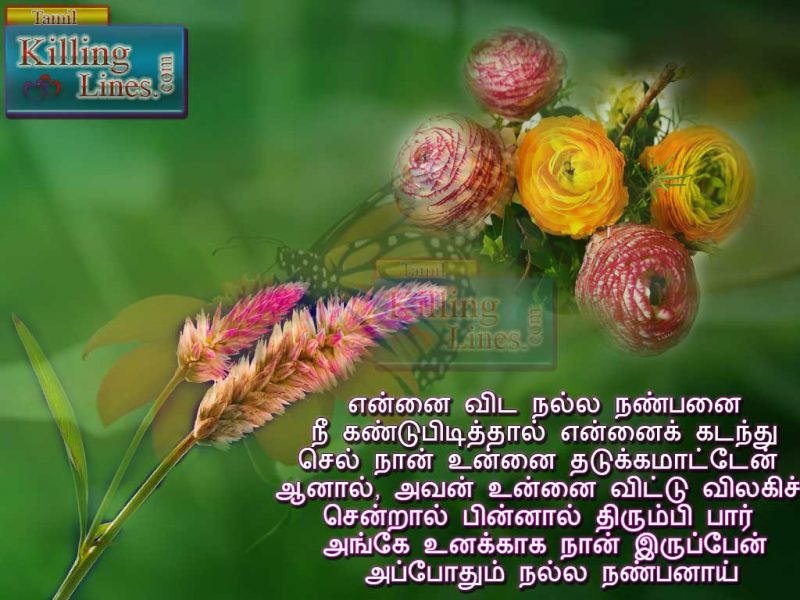 Nalla Nanban Tamil Feeling Sad Heart Touching Tamil Friendship Natpu Poem With HD Kavithaigal