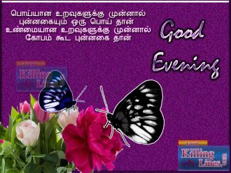 Butterfly Images With Greetings In Tamil For Wishing Good Evening In Facebook Whatsapp Status