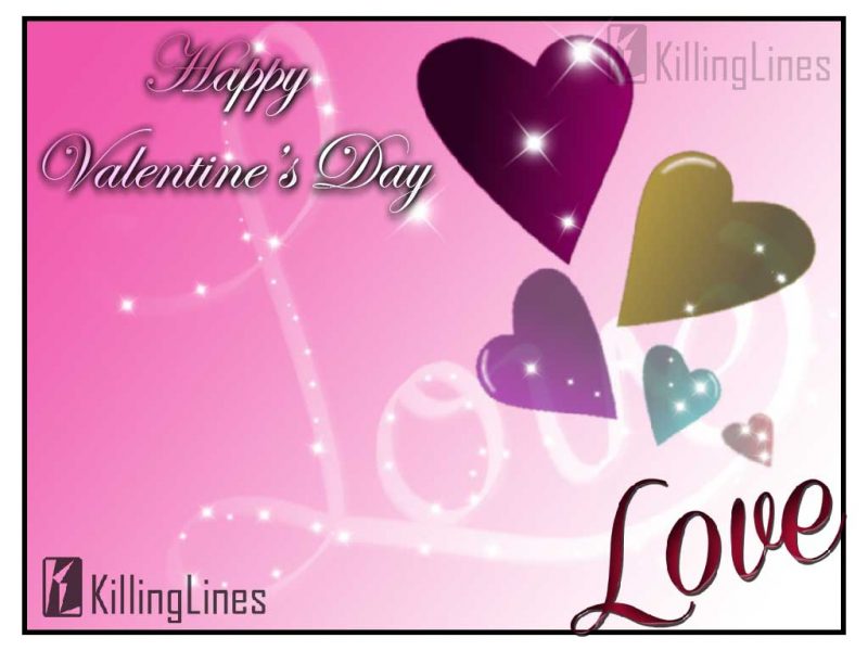 (618) Colourfull Valentines Heart Greetings For Lover