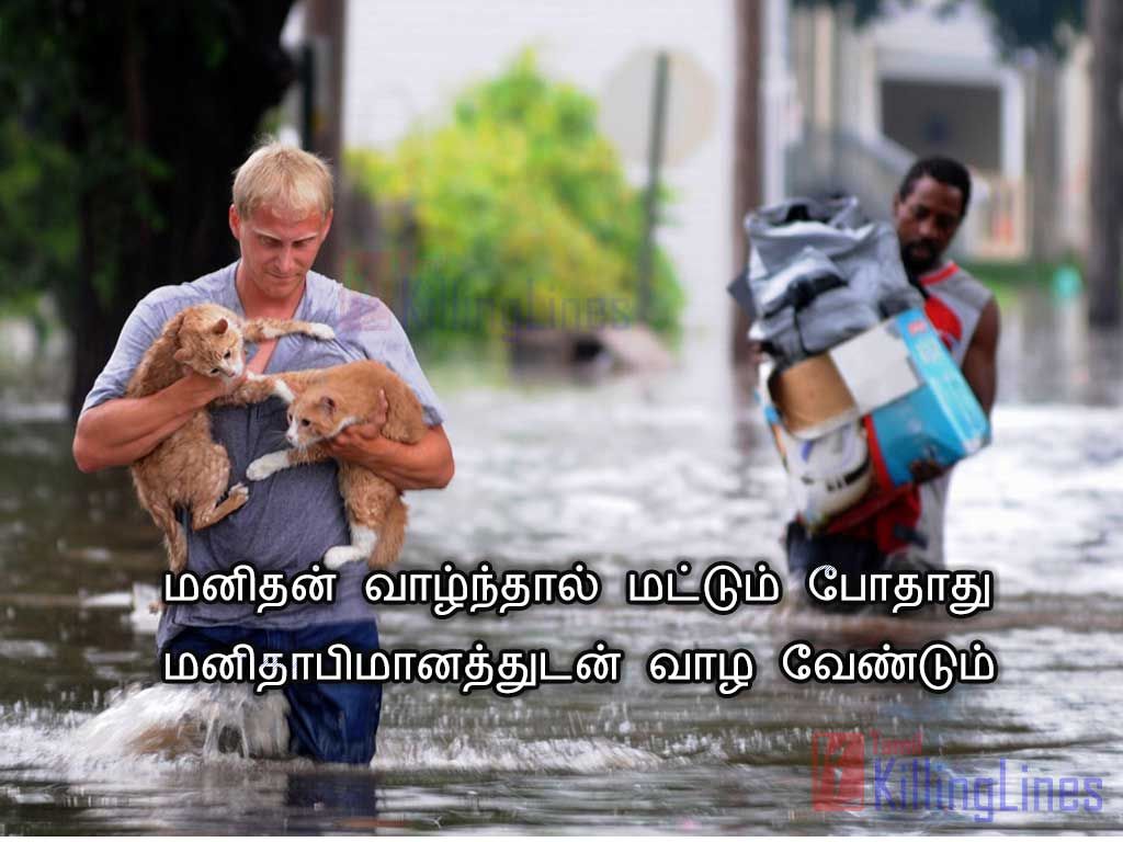 Superb Humanity Quotes In Tamil Images | Tamil.Killinglines.com